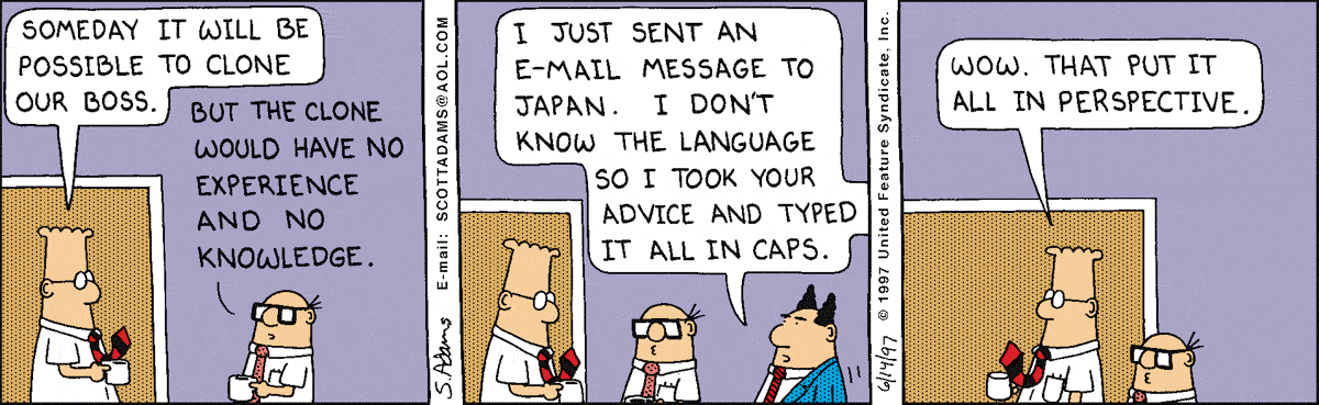 Dilbert Cartoon
